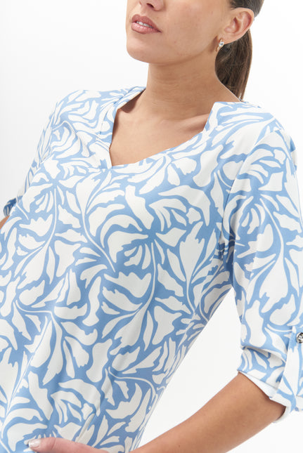 BLUSA GIVE V ESTAMPADA M.3.4