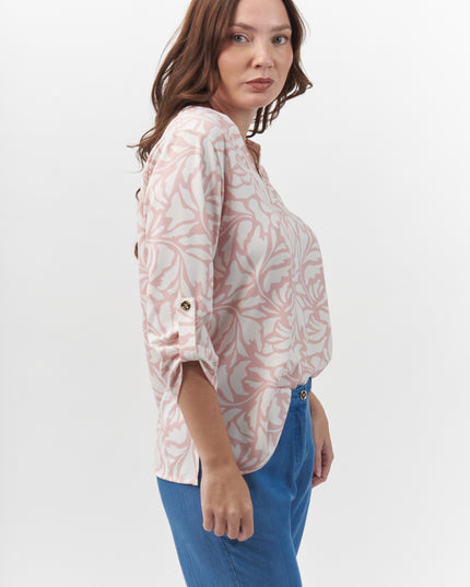 BLUSA GIVE V ESTAMPADA M.3.4