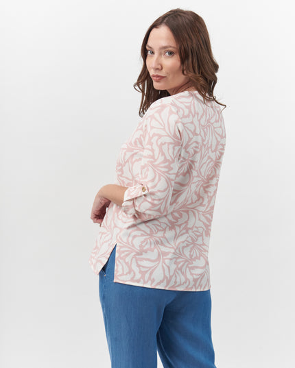 BLUSA GIVE V ESTAMPADA M.3.4