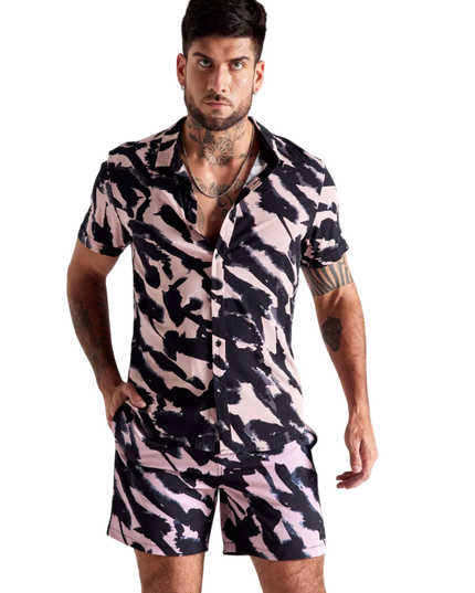 CAMISA J.J.O FULL PRINT PINCELAZOS