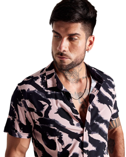 CAMISA J.J.O FULL PRINT PINCELAZOS