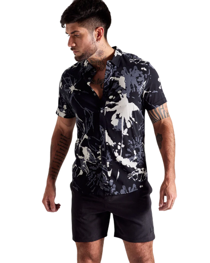 CAMISA J.J.O PRINT MANCHAS ABSTRACTAS