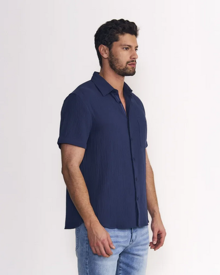 CAMISA ELLUS DOUBLE CREASE