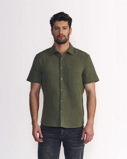 CAMISA ELLUS DOUBLE CREASE