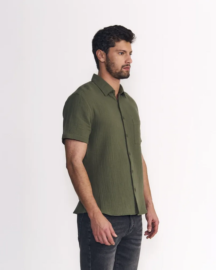 CAMISA ELLUS DOUBLE CREASE