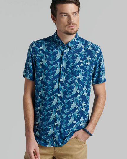 Accesorio FEROUCH camisa ferouch roswell en color navy