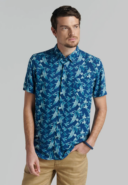 Accesorio FEROUCH camisa ferouch roswell en color navy