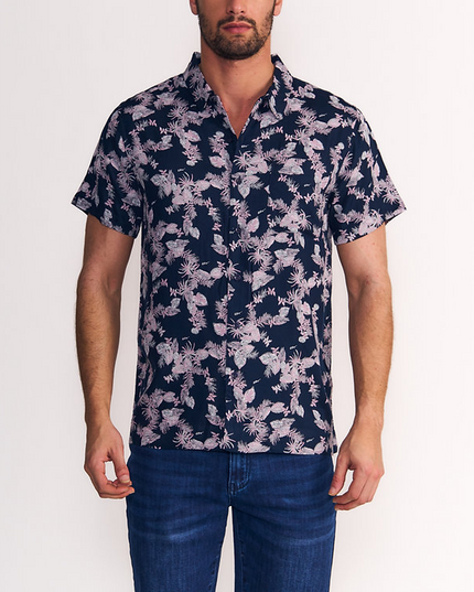 CAMISA ELLUS SURF GUAYABERA PLAIN ANDROMEDA