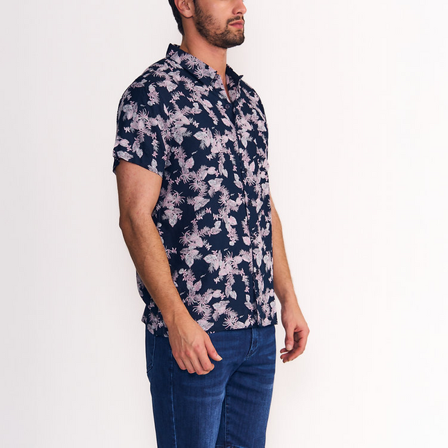 CAMISA ELLUS SURF GUAYABERA PLAIN ANDROMEDA