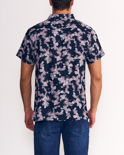 CAMISA ELLUS SURF GUAYABERA PLAIN ANDROMEDA