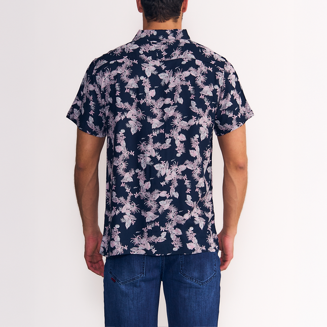 CAMISA ELLUS SURF GUAYABERA PLAIN ANDROMEDA