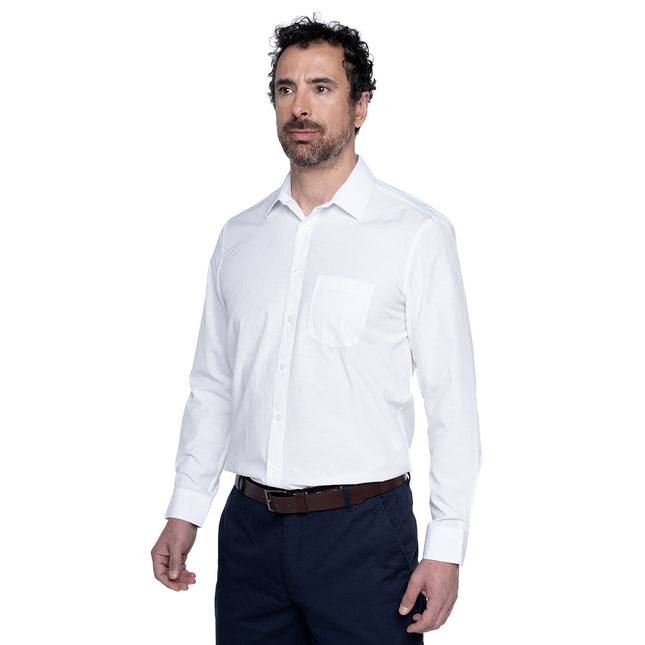 Camisa Kotting Dobby en color blanco