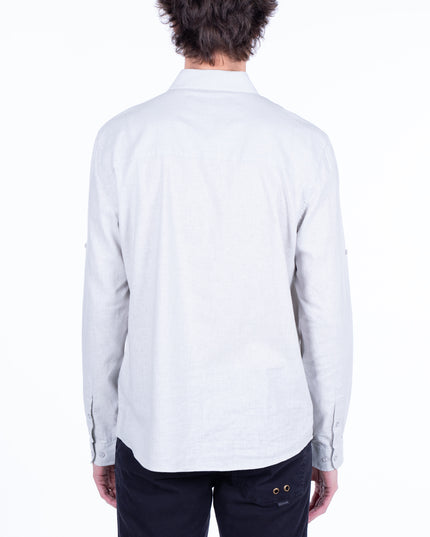 CAMISA ELLUS LINEN COTTON TRABA EN MANGA K