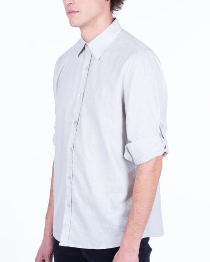 CAMISA ELLUS LINEN COTTON TRABA EN MANGA K