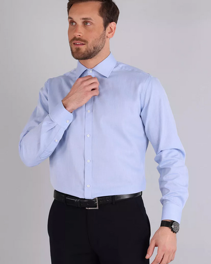 CAMISA VAN HEUSEN SIN BOLSILLO LMG 33 - 34