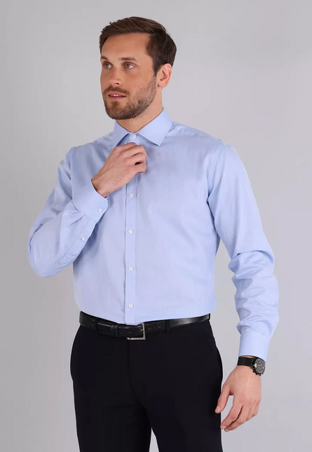CAMISA VAN HEUSEN SIN BOLSILLO LMG 33 - 34