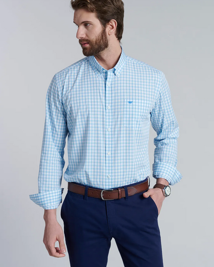 CAMISA HOMBRE FEROUCH CHECK BAHAMAS SC