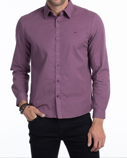CAMISA ELLUS GARMENT DYE SOLID