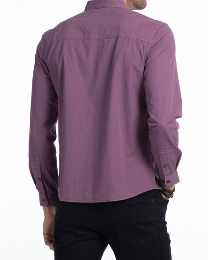 CAMISA ELLUS GARMENT DYE SOLID