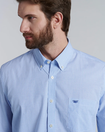 CAMISA HOMBRE FEROUCH MINI CHECK HOUSTON SC
