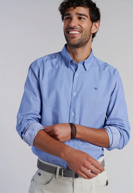 CAMISA FEROUCH JACQUARD BOSTON SC