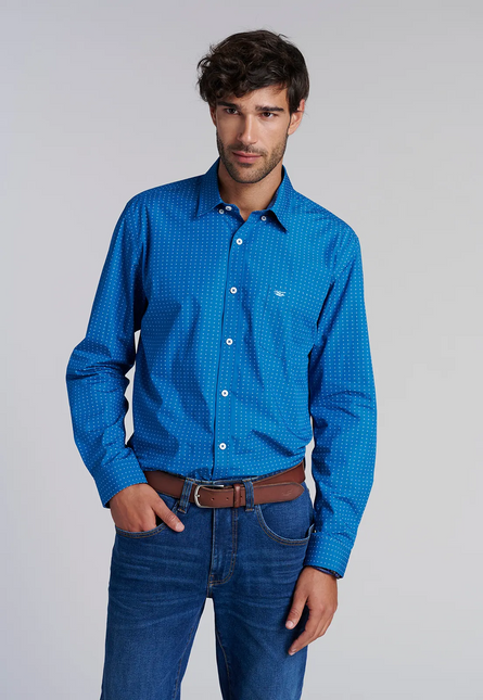 CAMISA FEROUCH ESTAMPADA HOUSTON F