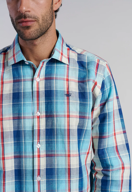CAMISA FEROUCH CHECK FONTANA F