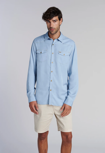 CAMISA FEROUCH TENCEL DAKOTA FJ