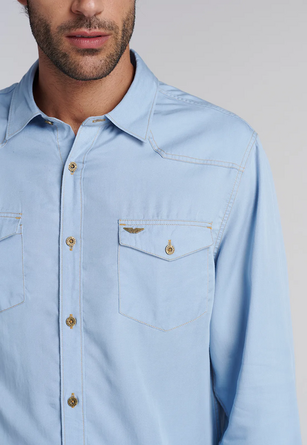 CAMISA FEROUCH TENCEL DAKOTA FJ