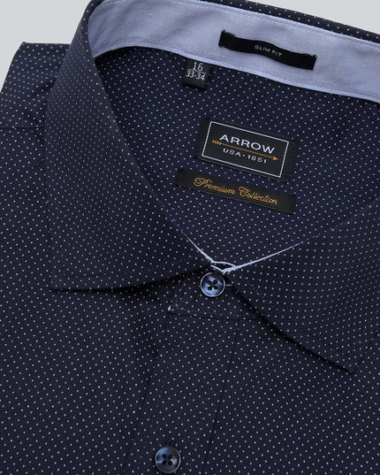 CAMISA ARROW SLIM PRINT SPANDEX