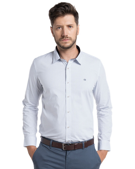 CAMISA POTROS TREVIRA ESTAMPADA SEVILLA