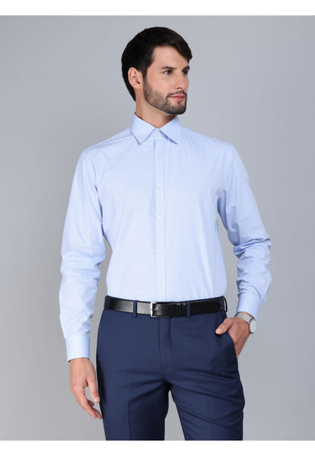 Accesorio ARROW camisa arrow texturada tailored en color celeste