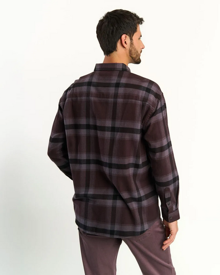 CAMISA ELLUS OVERSHIRT BIG CHECK FLANEL