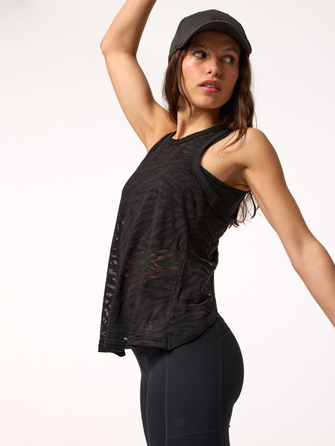 POLERA BSOUL TANK BURN OUT ALOE