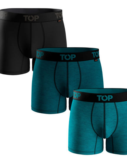 PACK 3 BOXER TOP MEDIO COBRE