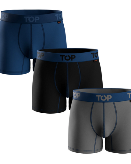 PACK 3 BOXER TOP MEDIO COBRE