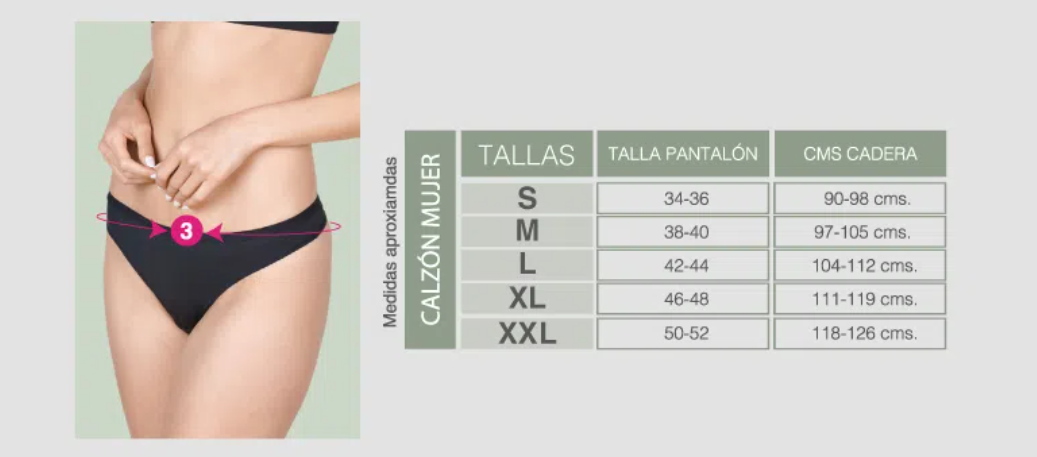 PACK 3 PANTALETA INTIME ALGODON ELASTICADO