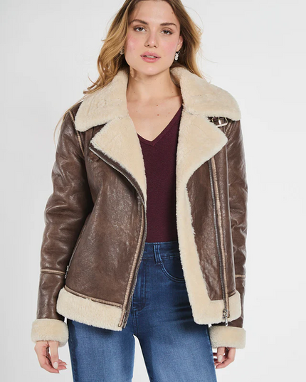 CHAQUETA AMALIA AVIADORA