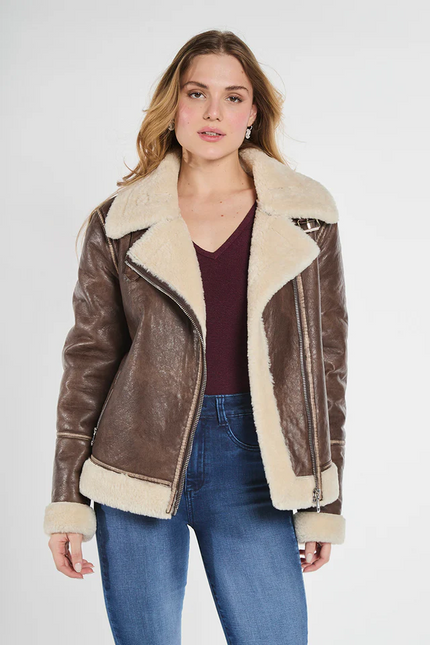 CHAQUETA AMALIA AVIADORA