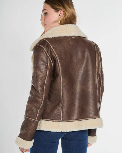 CHAQUETA AMALIA AVIADORA