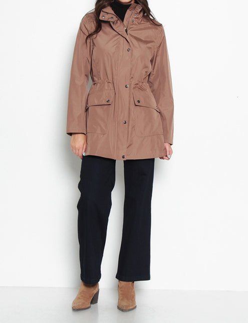 Impermeable Wados M/L Solid en color café