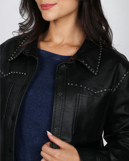 CHAQUETA AMALIA OVERSHIT WESTERN BASE