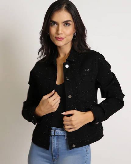 CHAQUETA AMALIA FULL BRILLOS BASE
