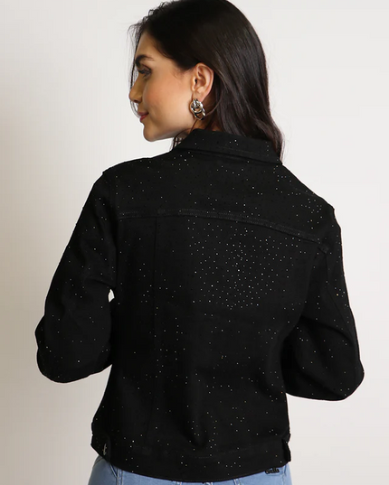 CHAQUETA AMALIA FULL BRILLOS BASE
