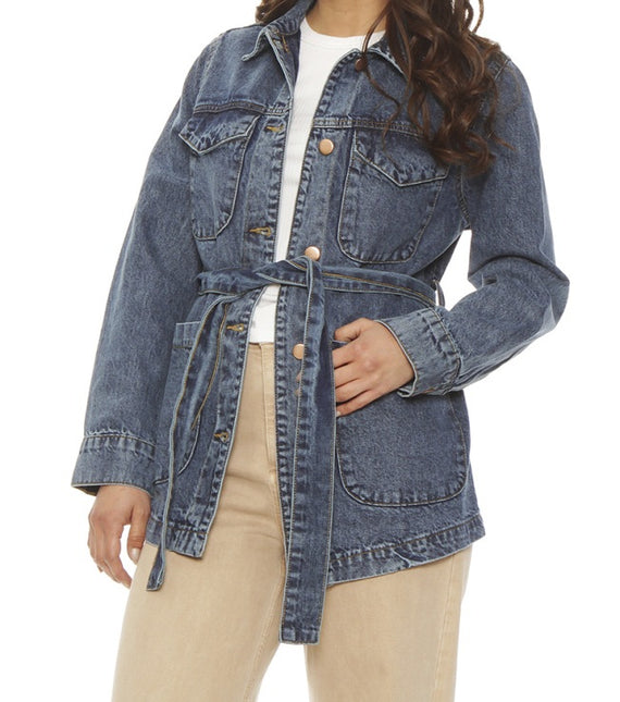 Chaqueta Wados M/L Denim en color índigo