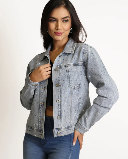 CHAQUETA AMALIA BRILLOS