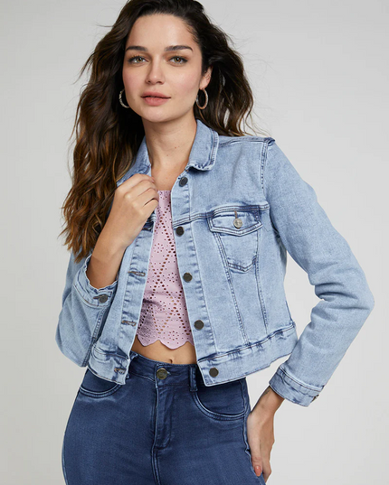 CHAQUETA AMALIA CROP