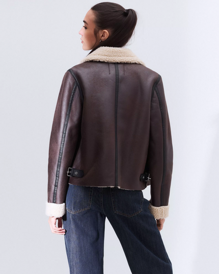 CHAQUETA FOSTER AVIADORA BOXY