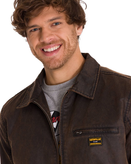 CHAQUETA CAT WAXED CHORE