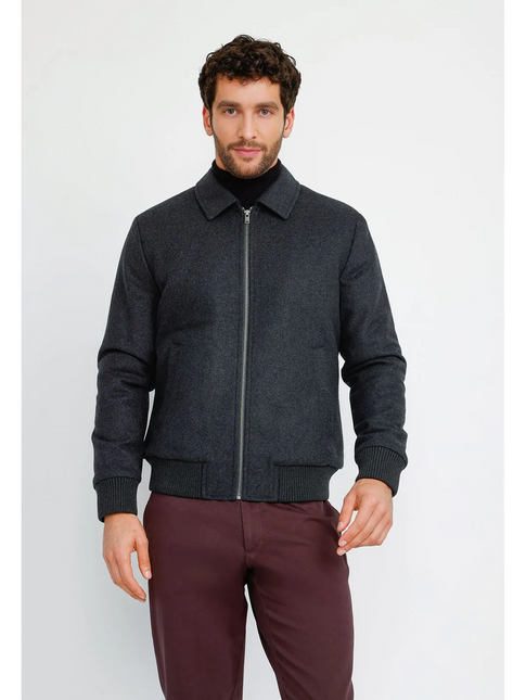 PARKA TRIAL TANAKA BOMBER SPORT TRIAL en color gris marengo.